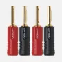 Разъемы акустические бананы QED (QE1880) Screwloc Plastic Banana Set-4